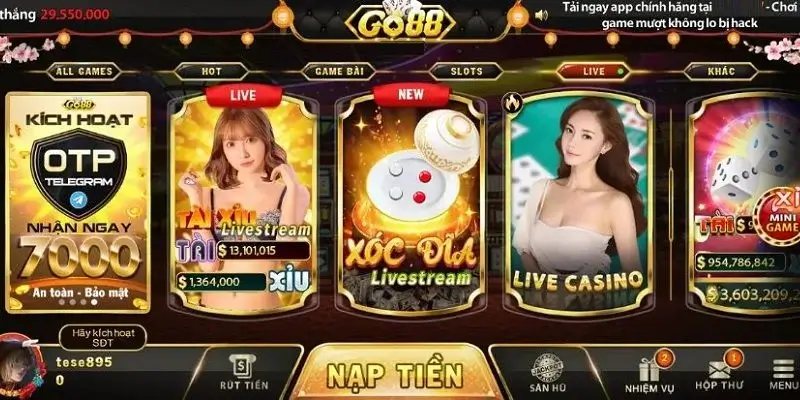 Go88 - Cổng game uy tín, hàng triệu người tin tưởng