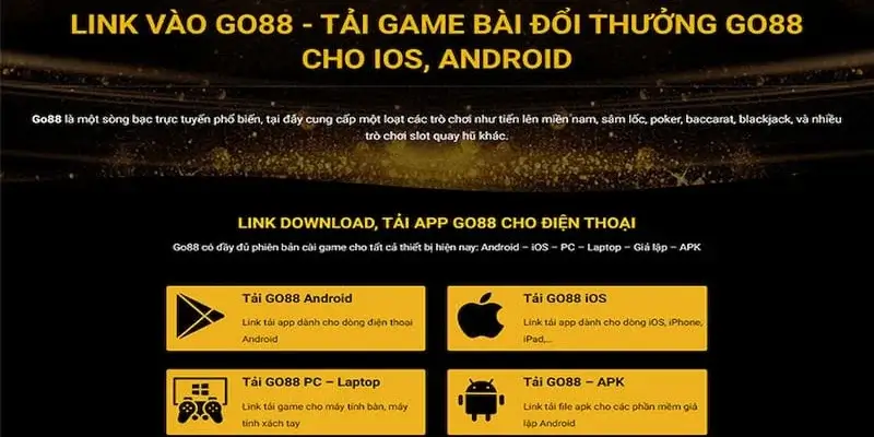 Tải Go88 cho iOS - Quá đơn giản!